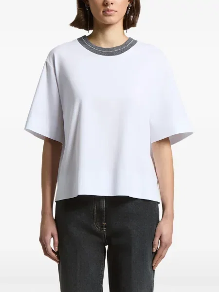 Tricou Peserico alb