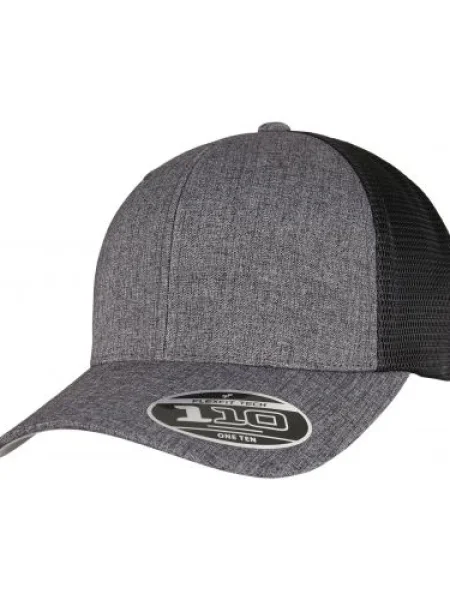 Șapcă Flexfit melange plasă negru