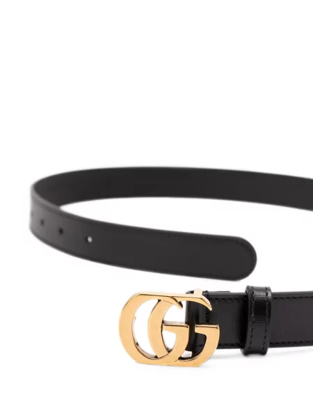 Cu centură curea Gucci negru