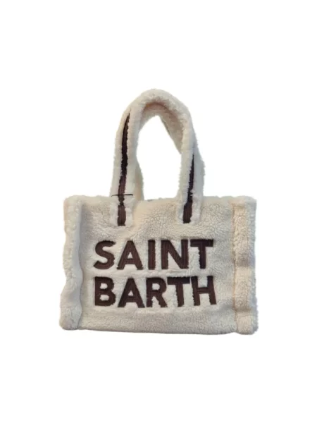 Torebka Saint Barth typu teddy beżowa