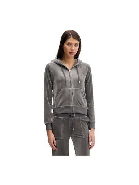 Bluza rozpinana Juicy Couture szara