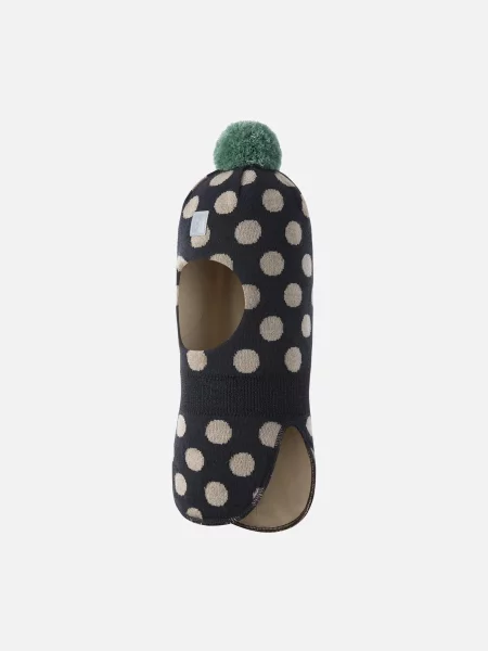 REIMA Polkka Балаклава Дитяче Вовна/поліестер чорний