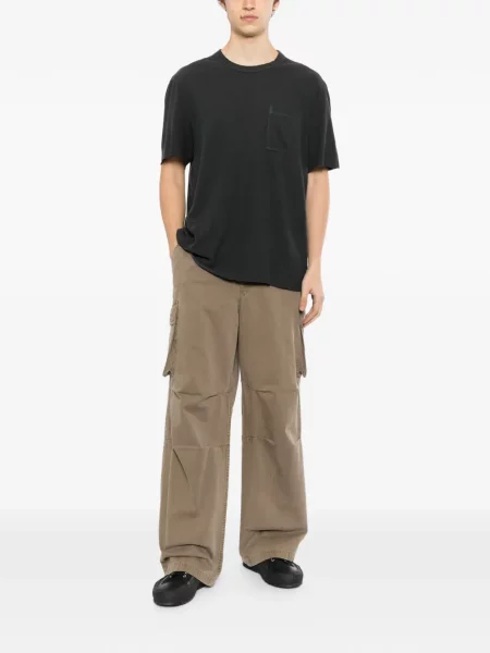 Tricou James Perse din jerseu gri