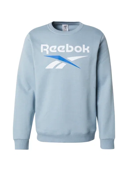 Pánska mikina Reebok Identity Big Logo Fleece Crew upgrade blue modrá