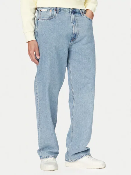 Calvin Klein Jeans Blugi deschis Baggy Fit albastru
