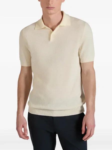 Polo Zanone alb