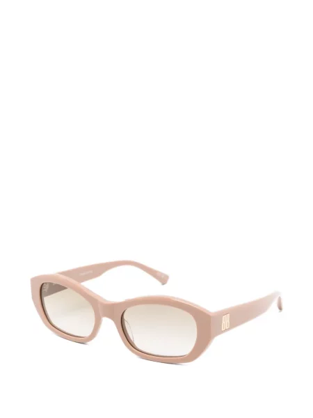 Овални слънчеви очила Balenciaga Eyewear с автограф