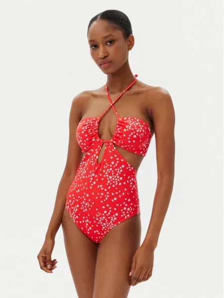 Roxy Бански костюм Pt Beach Classics червен