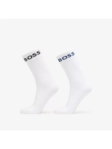 Ponožky Hugo Boss Rs Sport Cc White bílé