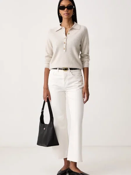 MM by Max Mara пуловер дамски от вълна MMLCELLULA бежово