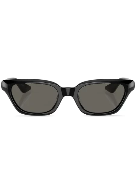 Ochelari de soare ochi de pisică Oliver Peoples negru