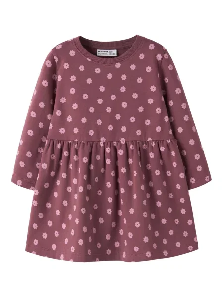 NAME IT Rochie NMFDavina roz pudră / pepene roșu