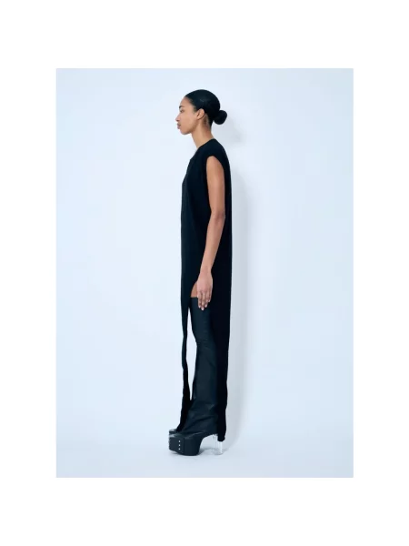 Sukienka maxi Rick Owens czarna