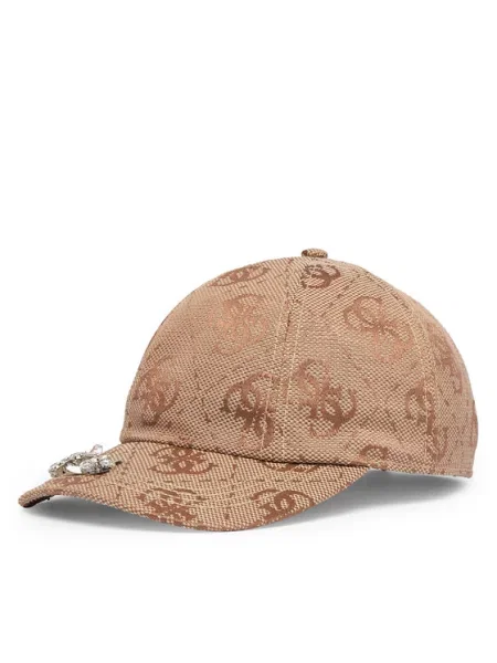 Guess Шапка с козирка бежов