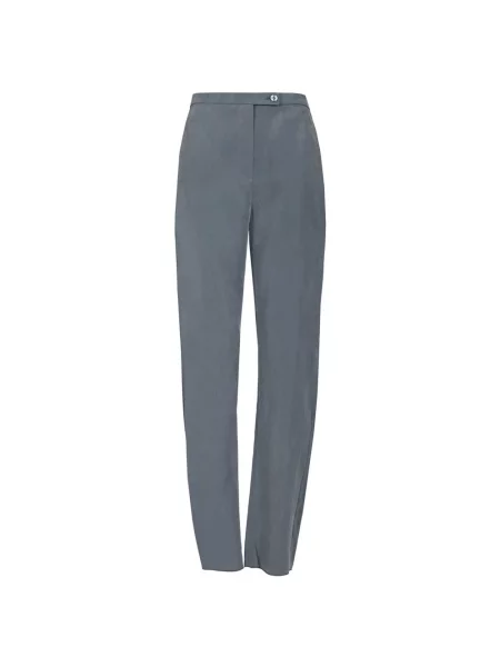 Spodnie Emporio Armani niebieskie
