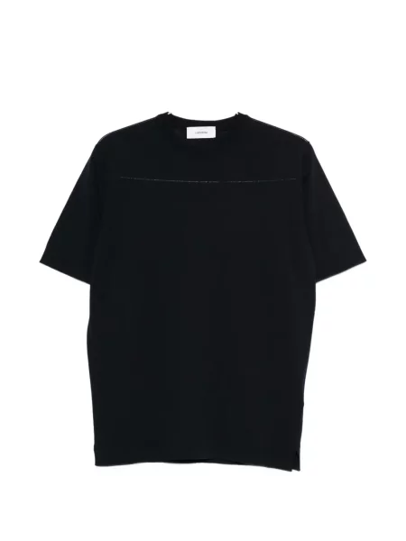 Tricou Lardini scurt negru