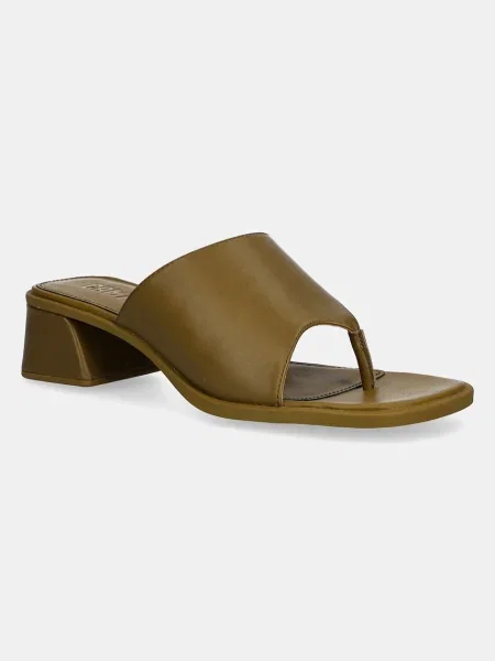 Кожени сандали Camper Kora Sandal зелено