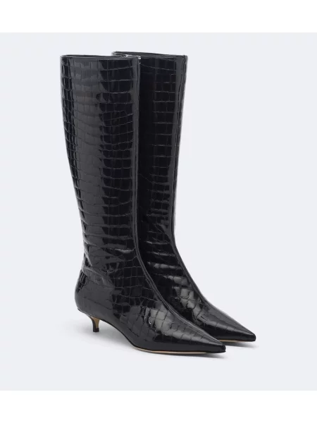 Cizme Jimmy Choo din piele albastru