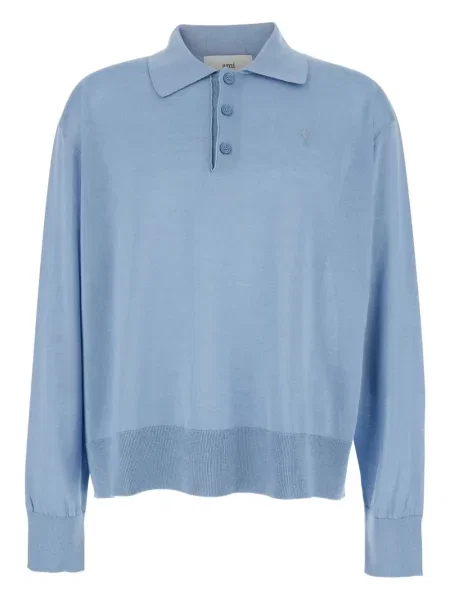 Polo Ami Paris albastru