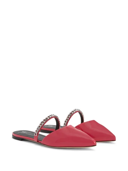 Mulės Giuseppe Zanotti be kulniuko rožinė