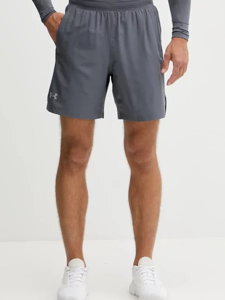 Къс панталон за бягане Under Armour Launch черно