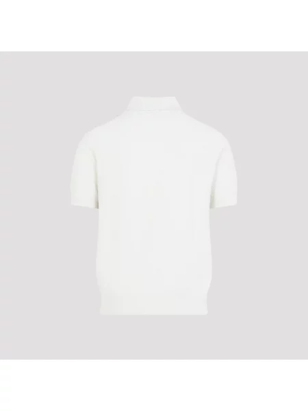 Koszulka polo Brioni biała