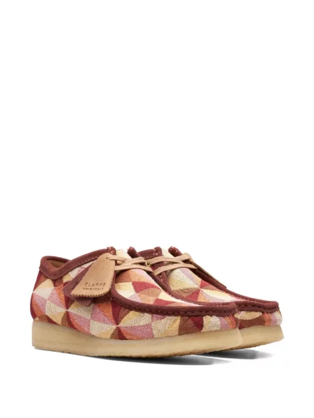 Pantofi loafer Clarks Originals roșu