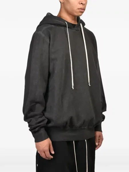 Hoodie Rick Owens Drkshdw με κορδόνι μαύρο