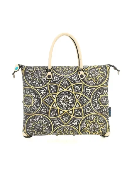 Wielobarwność torebka skórzana Gabs skórzana