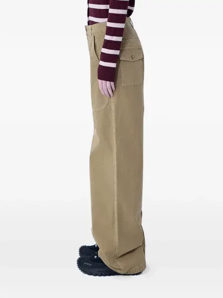 Pantaloni Moncler cu picior lat