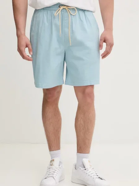Hurley kratke hlače muške od pamuka s elastanom ICON plava