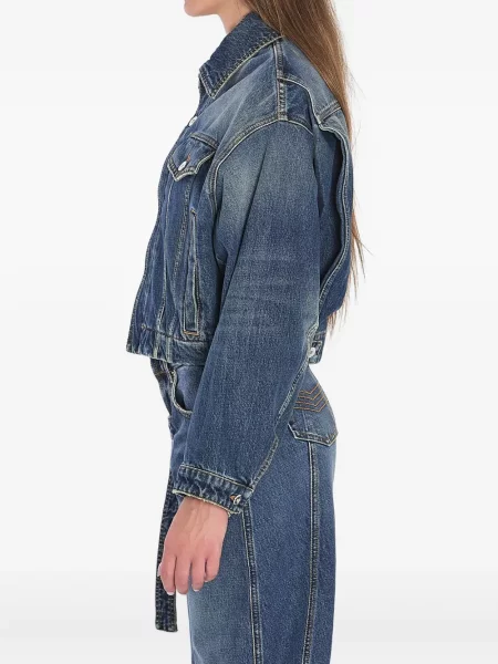 Geacă de blugi Jean Paul Gaultier albastru