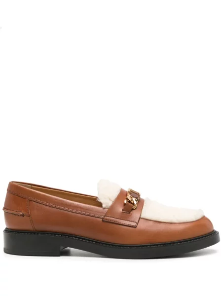 Pantofi loafer Tod's din piele maro