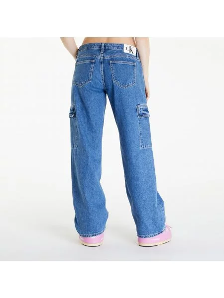 Calvin Klein Jeans Extreme Low Rise Baggy Jeans Denim Medium