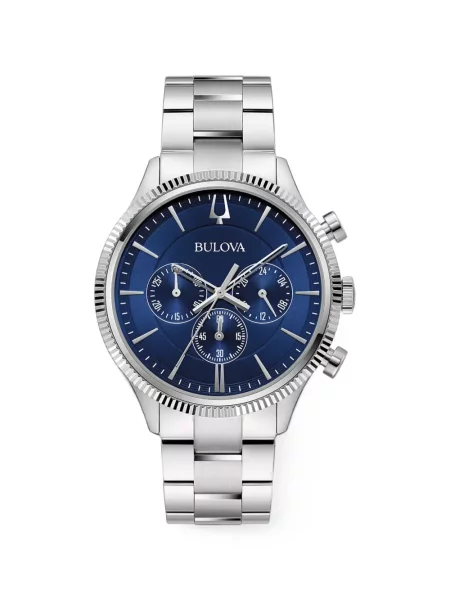 Klasszikus óra Bulova kék