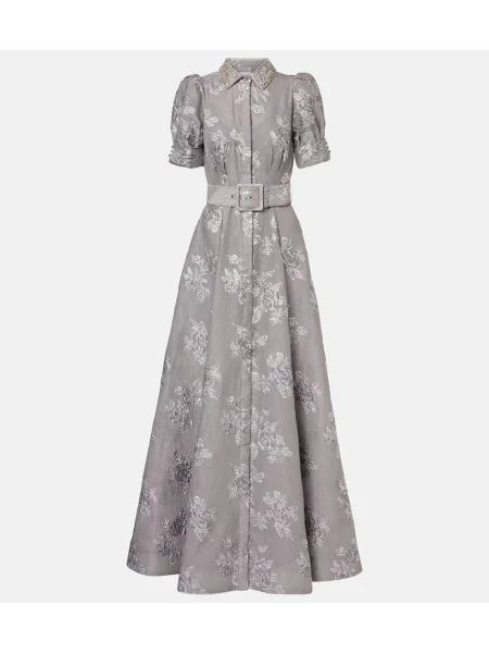 Rochie Rebecca Vallance argintiu