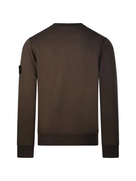 Hanorac Stone Island cu strasuri maro