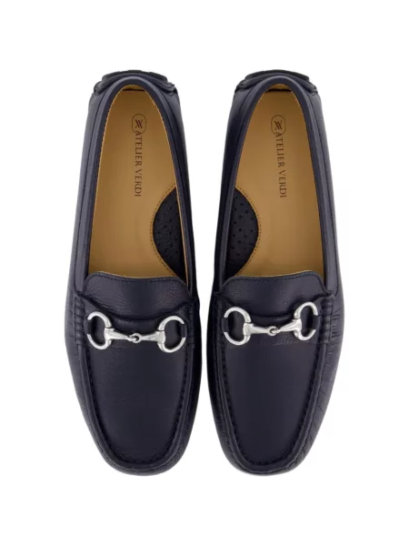 Loafersy Atelier Verdi modrá