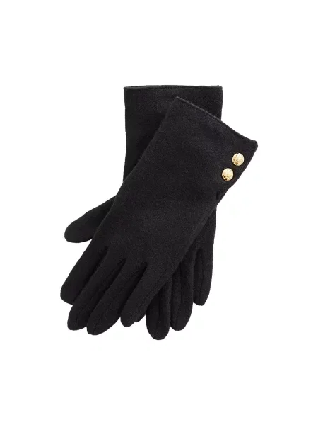 Rukavice LAUREN RALPH LAUREN čierna