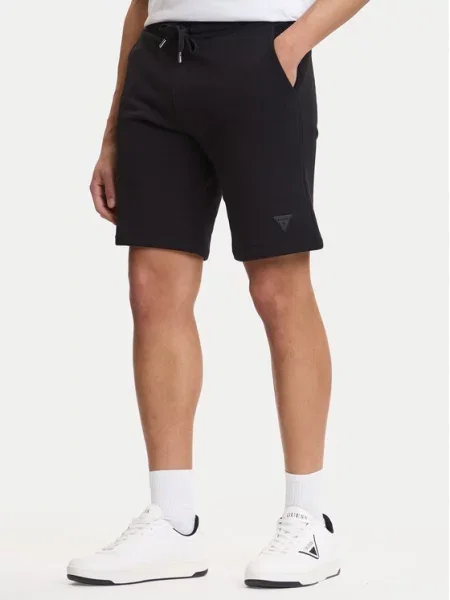 Guess Szorty sportowe czarny