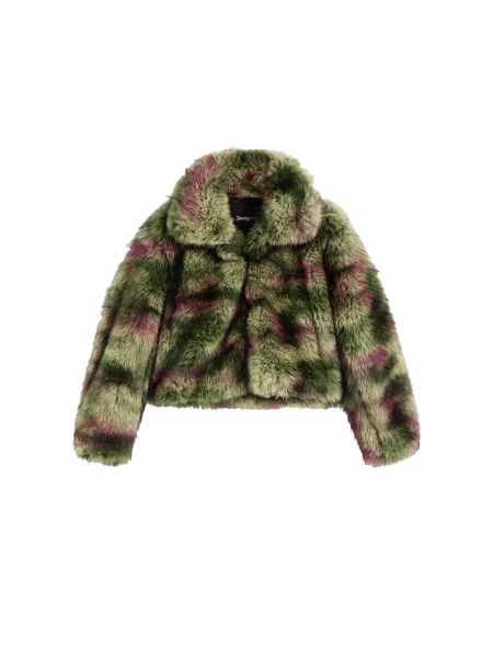 Desigual Palton de iarnă verde