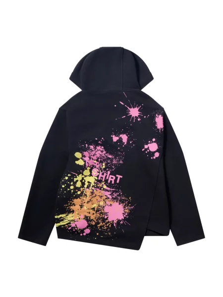 Bluza z kapturem Comme Des Garcons z kapturem czarna
