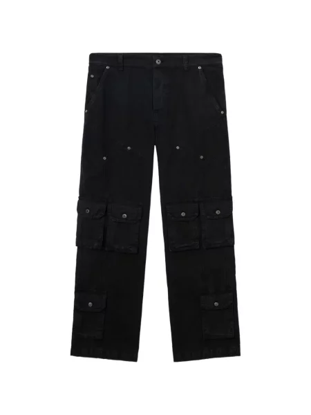 Pantaloni cargo Off-white alb