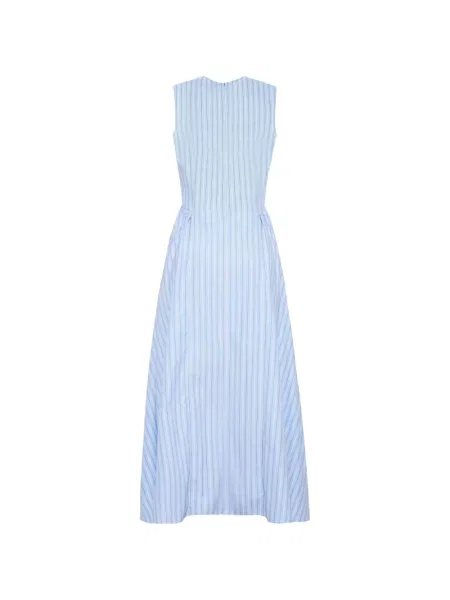 Rochie maxi Adam Lippes albastru