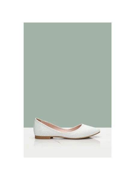 Балетки Estro білі