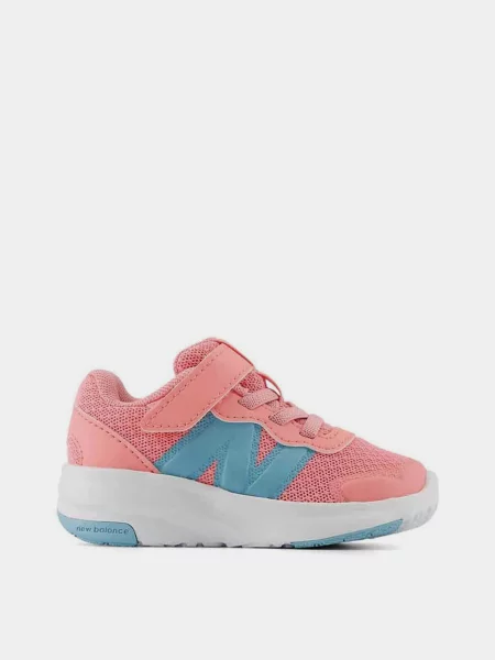Дитячі Кросівки повсякденні New Balance текстиль/синтетика рожевий