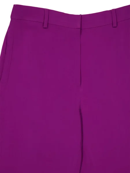 Pantaloni Paula cu crăpătură violet