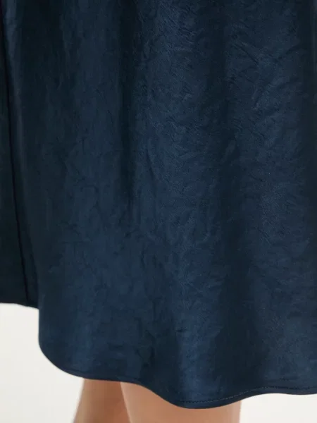 Спідниця MM ALESSIO midi розкльошена синій