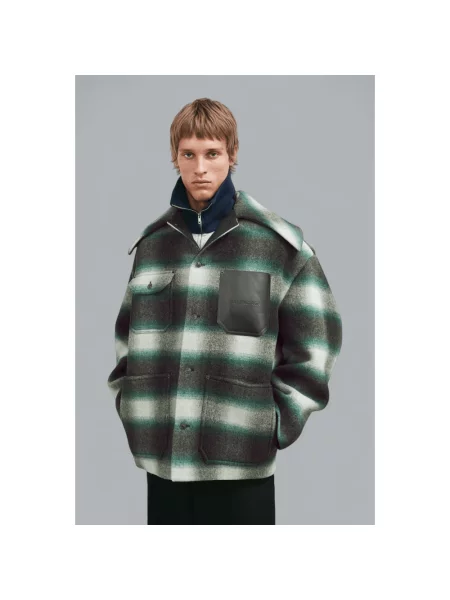 Kurtka Balenciaga zielona