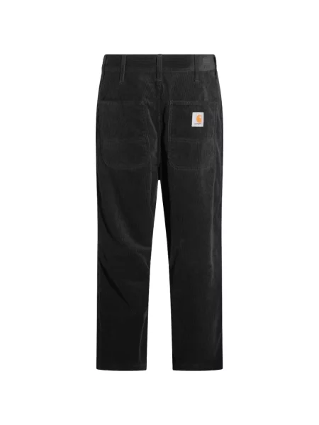 Παντελόνι Carhartt Wip κοτλέ μαύρο